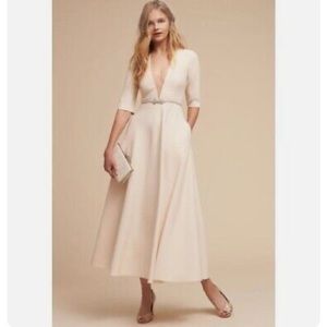 BHLDN Jill Stuart Tea length dress size 14. Only worn once. Originally $650.